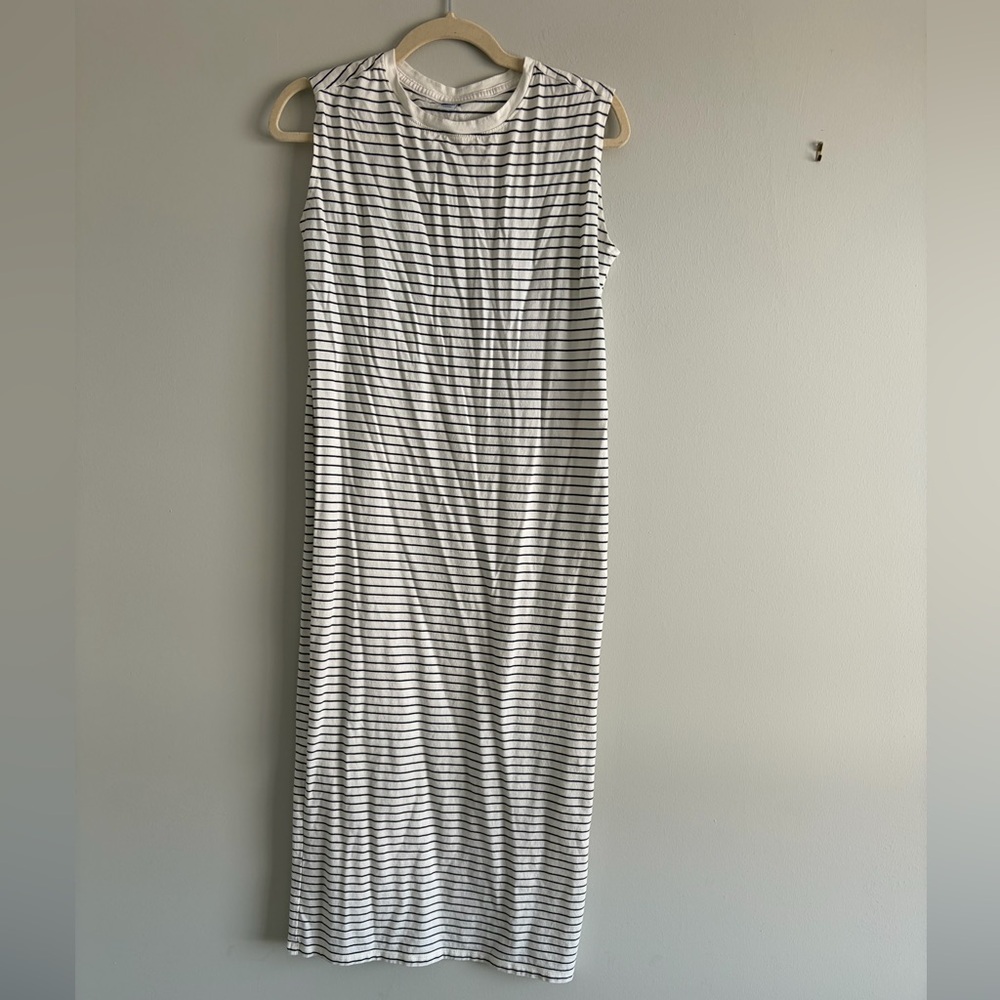 💜Old Navy Boxy Midi with Side Slits